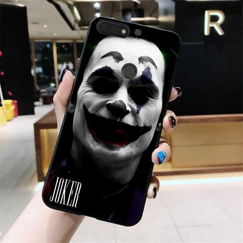 

Yinuoda Joker 2019 Joaquin Phoenix Phone Case for Huawei Honor 8A 8X 9 10 20 Lite 7A 5A 7C 10i 9X pro Play 8C