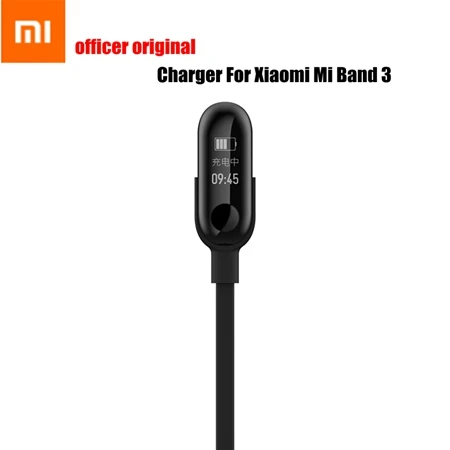 Mi band 3 charger Xiaomi mi, ремешок, 4, 3, 2, зарядное устройство, кабель для передачи данных, док-станция, зарядный кабель, mi Band 2, 3, 4, usb зарядка, умные аксессуары - Цвет: Mi band 3 charger
