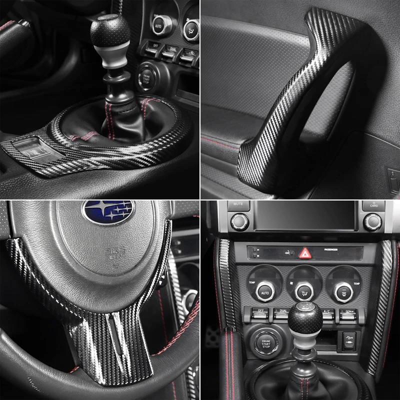 TPIC для Subaru BRZ Toyota 86 2013 2020 углеродного волокна ручка переключения рулевого