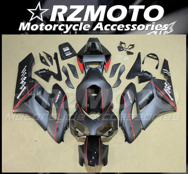 

New ABS whole Motorcycle Fairings Kit Fit For Honda CBR1000RR 2004 2005 CBR1000 04 05 bodywork set black matte