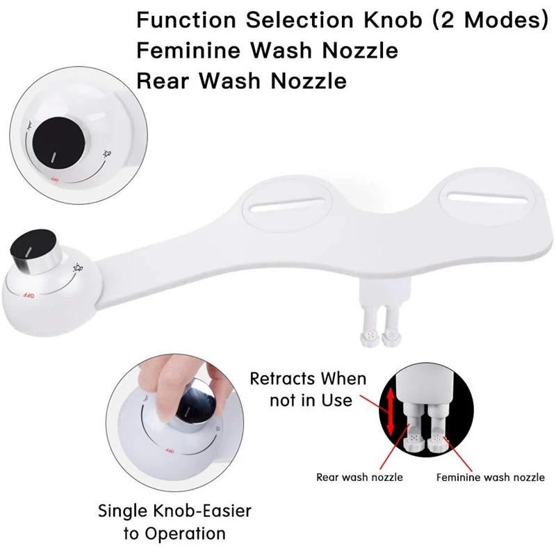 Неэлектрическое сиденье для унитаза ванной механическое биде гинекологическое