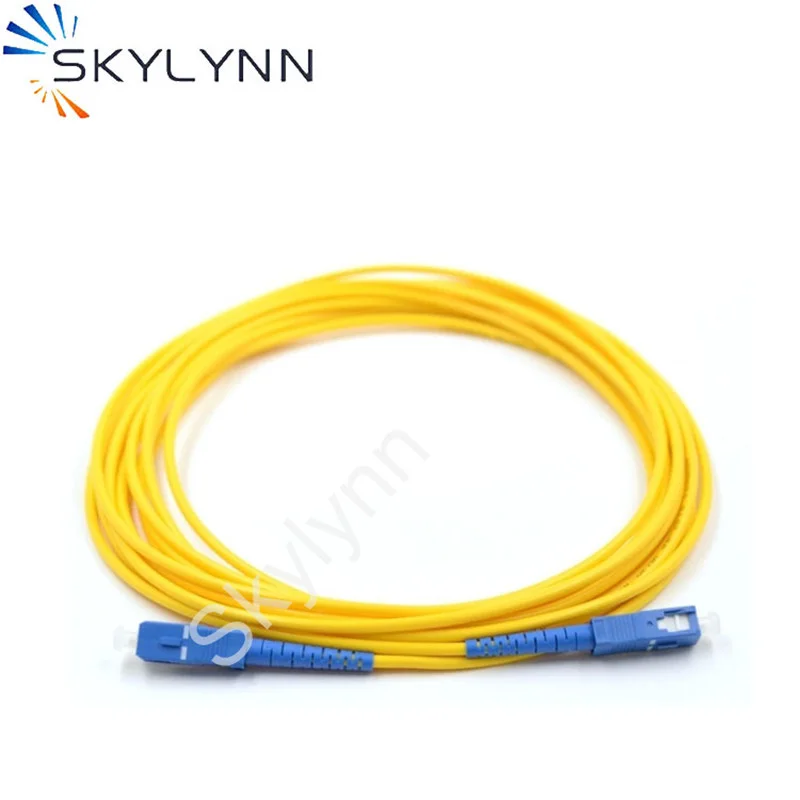 50PCS 0.5 Meter Length SC/UPC-SC/UPC Single Mode G652D/G657A1/G657A2 SX 3.0MM LSZH Jacket Fiber Optic Patch Cord Jumper Cable | Мобильные