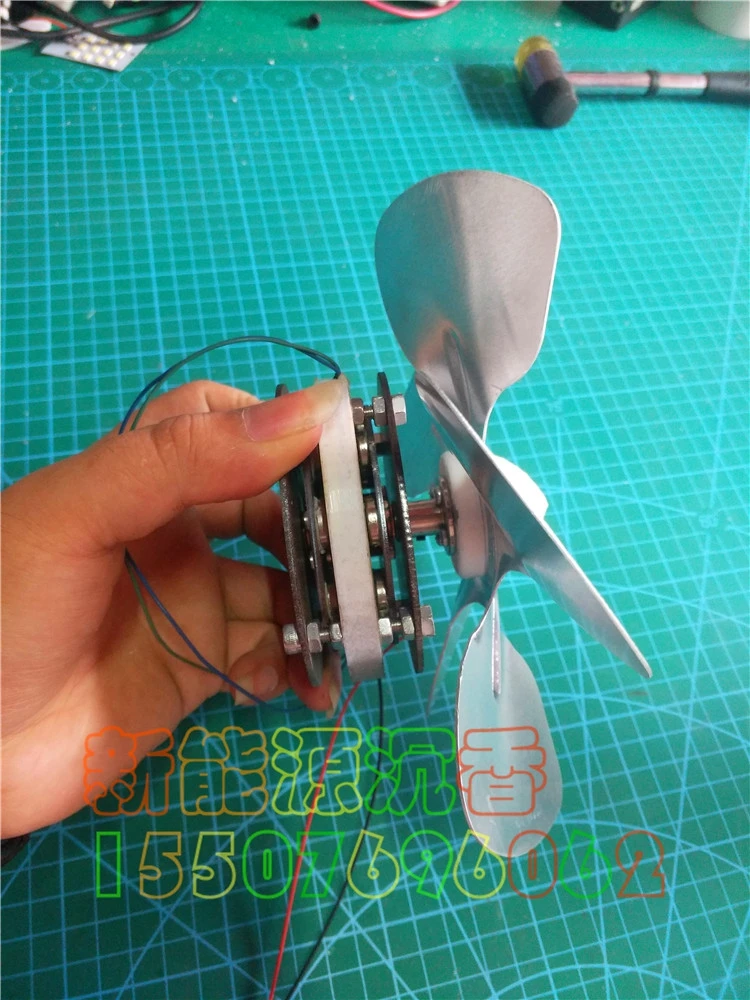 Генератор с постоянным магнитом небольшой дисковый генератор энергии ветра