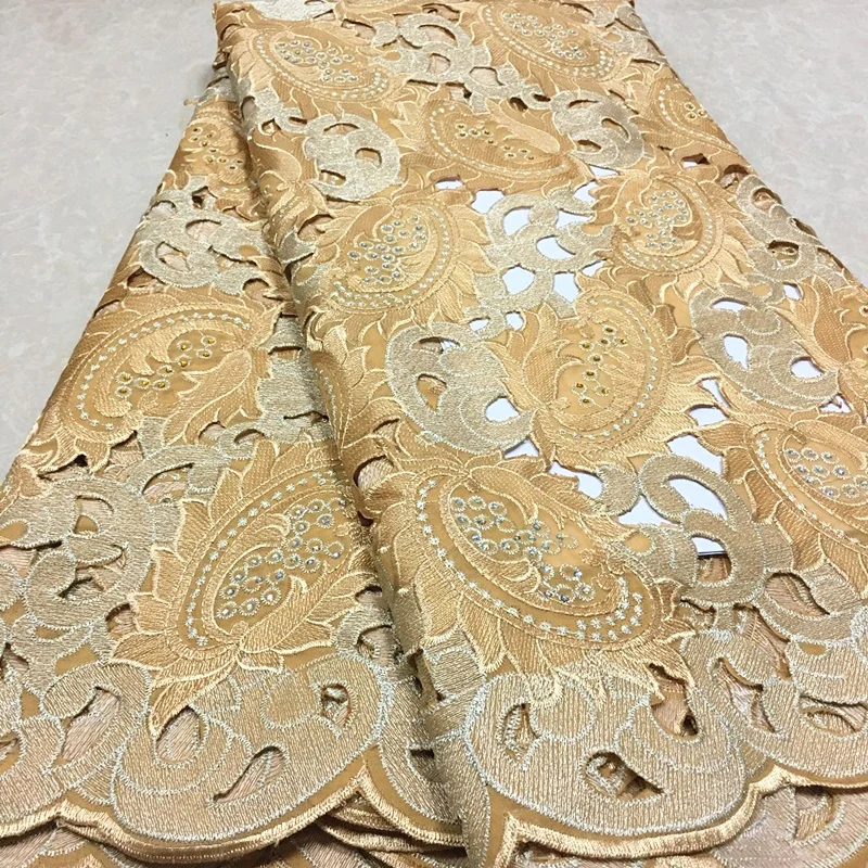 Полые удобные нигерийские швейцарские маркизет кружевные ткани смешанный