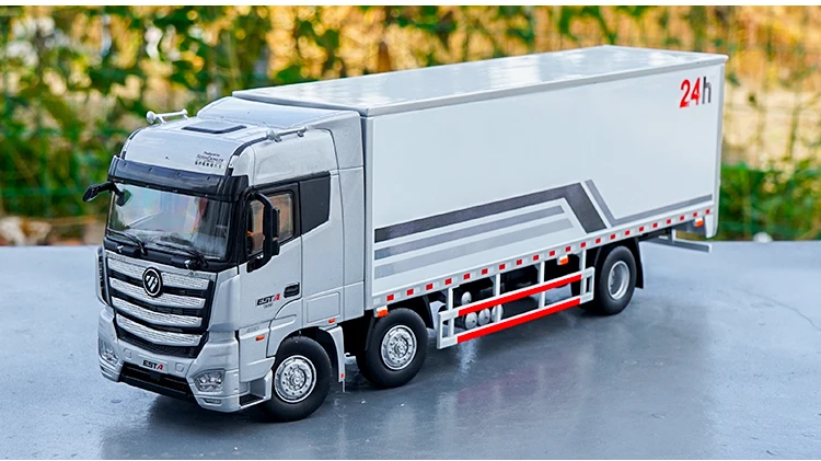 

Модель литая под давлением 1:36 для грузовика Foton daiстандарта Auman EST-A 6X2, игрушечный подарок, трактор ESTA, трейлер EST