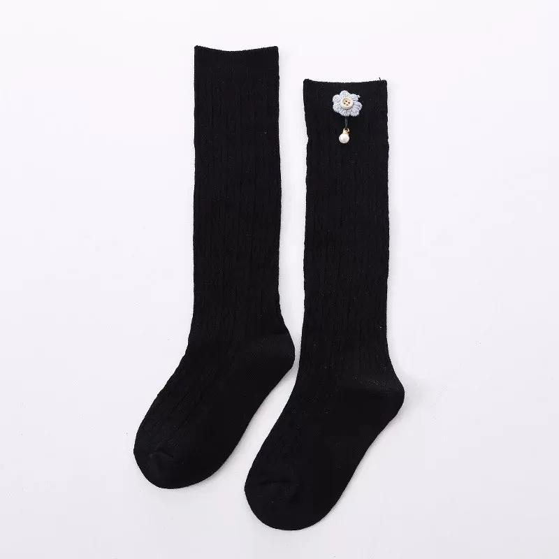 Женские милые детские гольфы для девочек изысканные длинные хлопковые носки