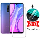 2 в 1, Защитное стекло для объектива камеры Xiaomi Redmi 9 Xiomi Red Mi 9A 9C 9T 9 A C T
