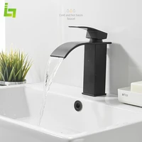 basin faucet cold hot water bathroom faucet single handle waterfall sink tap bathroom accessories with free hose