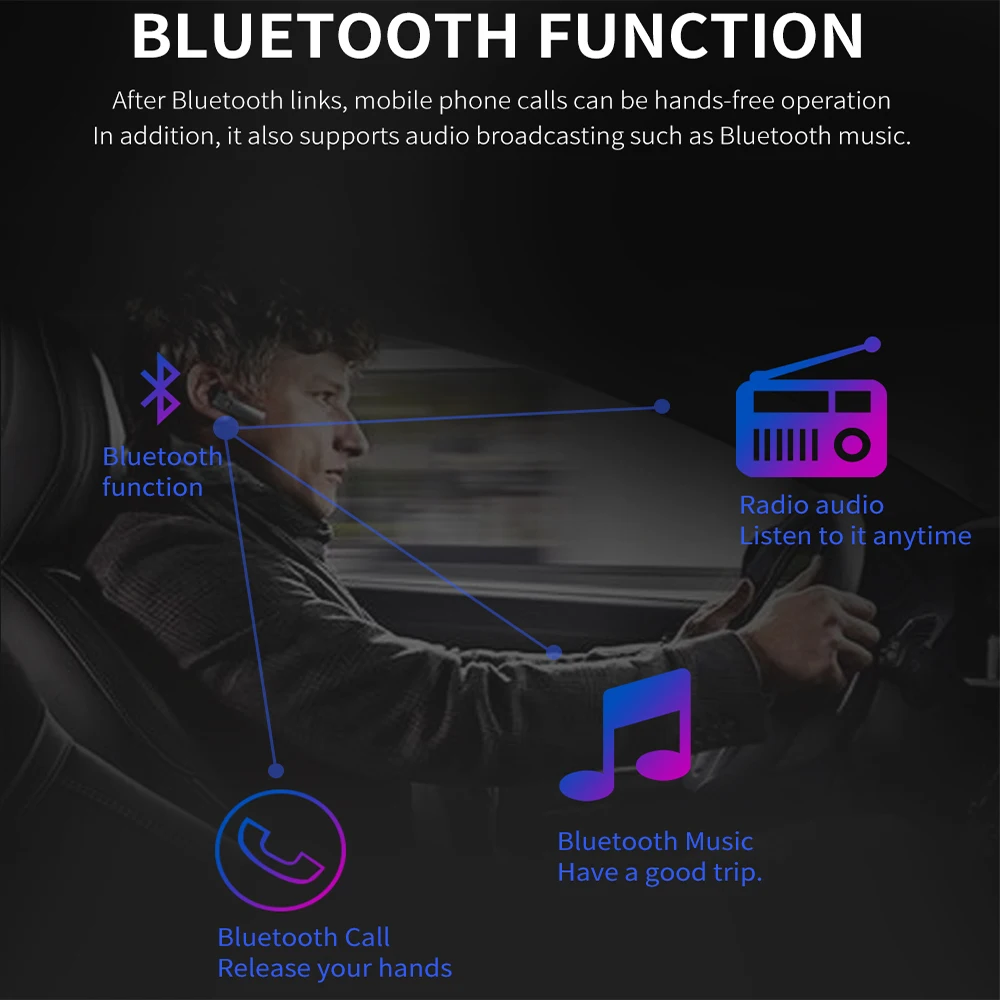 4 1 дюйма сенсорный экран автомобильное радио Din стерео MP5 плеер Авто FM Bluetooth USB AUX RCA