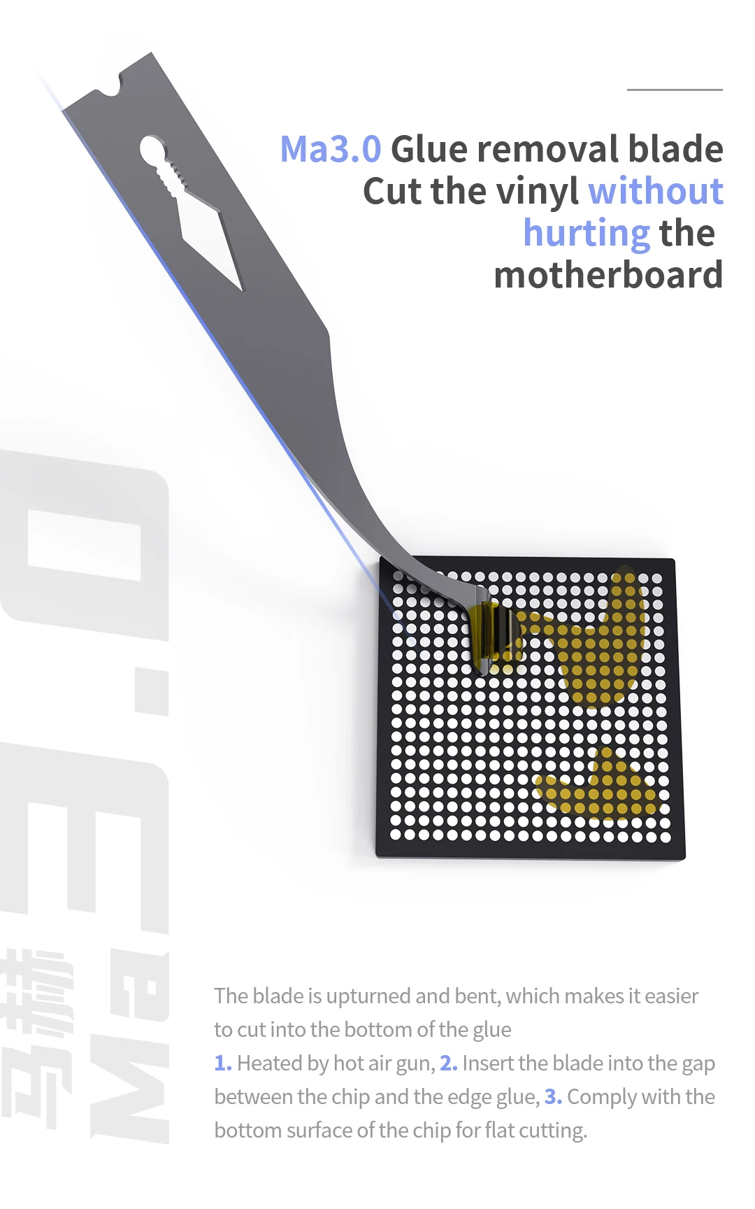 Лезвия серии Mach ручной работы / лезвия средство для удаления клея фиксация