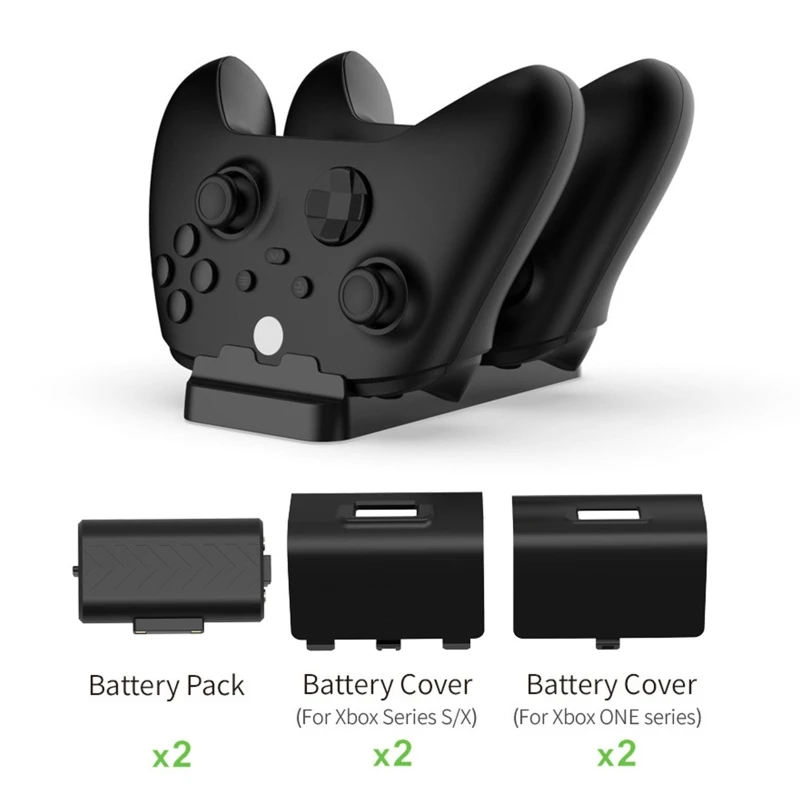 

Dual Fast Charging Dock Station Cradle for xboxSeriesX/S XboxONE Series Handle