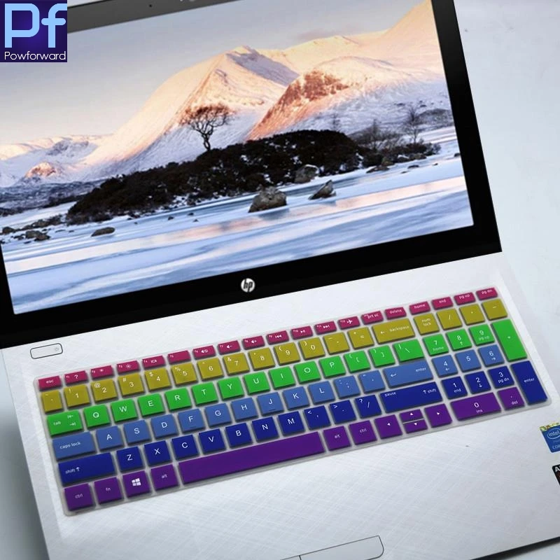 Защитная крышка для клавиатуры ноутбука HP Pavilion x360 15 BR075NR / BS BW CC CB CD 6 дюйма|Чехлы