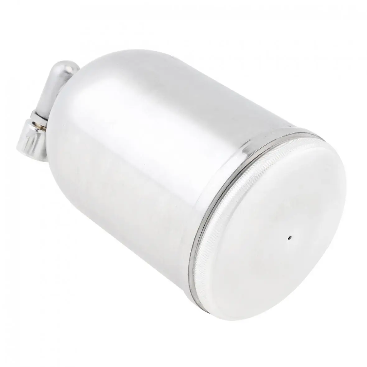 W71 400 мл Серебристая нержавеющая сталь Краскораспылитель чашка с 1/2 дюймовым