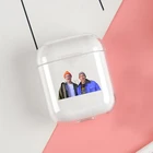 Чехол the office scranton для Apple Airpods 3 2 1 Pro, прозрачный чехол для беспроводных Bluetooth наушников, защитный чехол