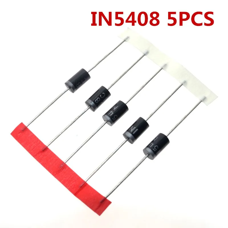 1N4148 1N4007 1N5819 1N5399 1N5408 1N5822 FR107 FR207, 8 значений = 100 шт., пакет с электронными компонентами, набор сортированных диодов