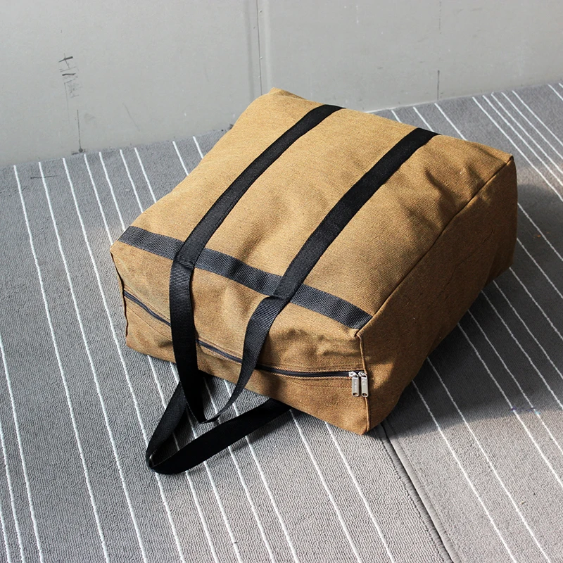 Толстая износостойкая супер Большая вместительная холщовая дорожная сумка для