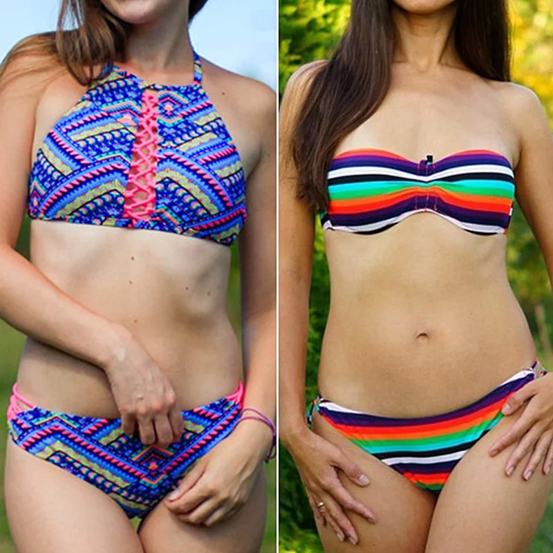 PERONA сексуальный комплект бикини для женщин пуш ап купальник бразильский