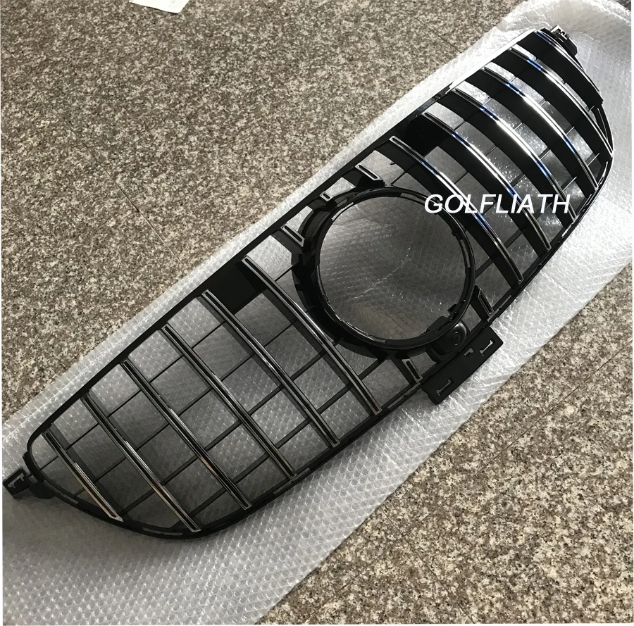 GLE GT R решетка Передняя сетка костюма для Mercedes Benz W166 2015 2016 2017 GLE/GLE gle400 gle450 |