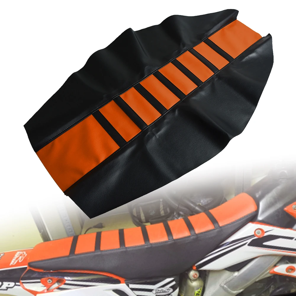 Motocross rubber soft seat cover Dirt Pit Bike For   EXC EXCF SX SXF SXS MXC MX XC XCW XCF XCFW Yamaha YZ 65 80 85 YZF 250 450