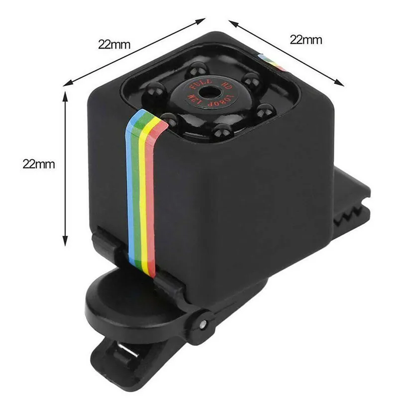 SQ11 Full HD 960P Mini Car DV DVR камера видеорегистратор IR ночного видения Домашняя безопасность 3 цвета