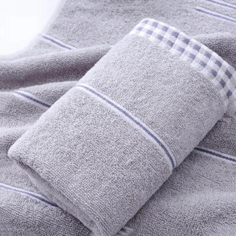 Хлопковое однотонное банное полотенце пляжное для взрослых быстросохнущее