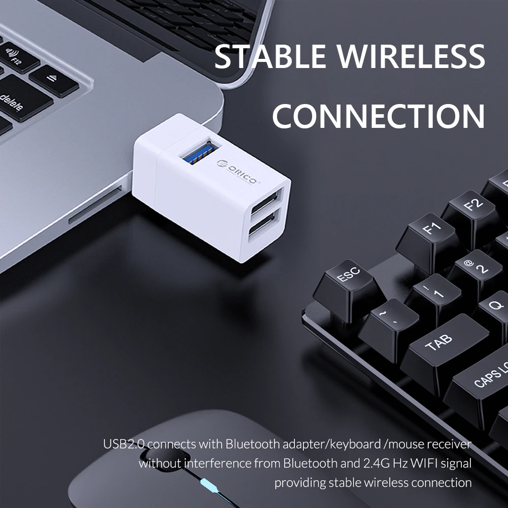 

ORICO usb-хаб высокого Скорость USB 3,0 разветвитель адаптер Порты и разъёмы в состоянии 3 Порты и разъёмы USB Ethernet мини usb-хаб для ноутбука Настольны...