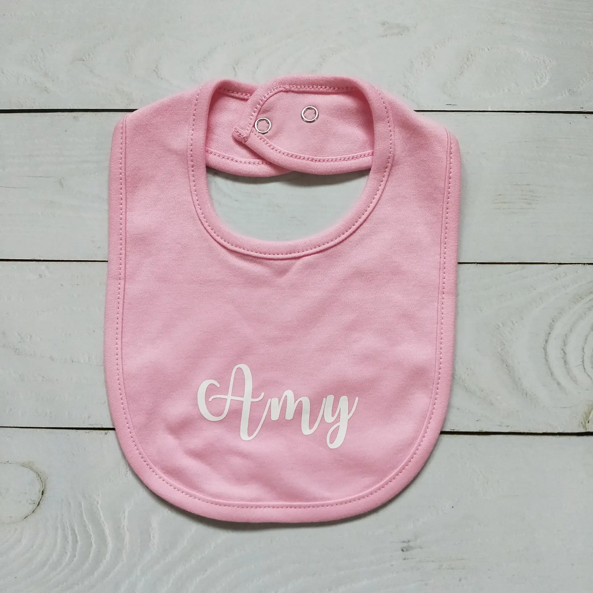 Babero personalizado con nombre para beb&eacute; reci&eacute;n nacido, toalla de alimentaci&oacute;n, Color negro, accesorio para comer, art&iacute;culos para beb&eacute;-1