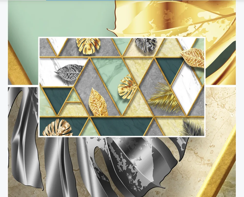 Пользовательский 3D современный простой скандинавский планер джаз белый камень