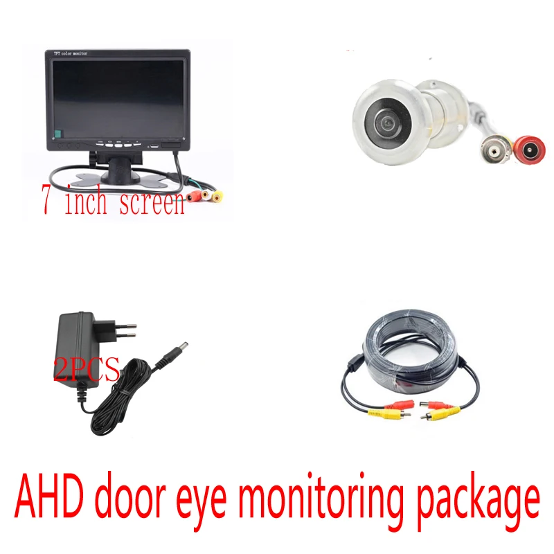 Мини домашний видео глазок дверная дырка камера 1080P HD дверной глаз CCTV AHD SONY323 чип 2MP