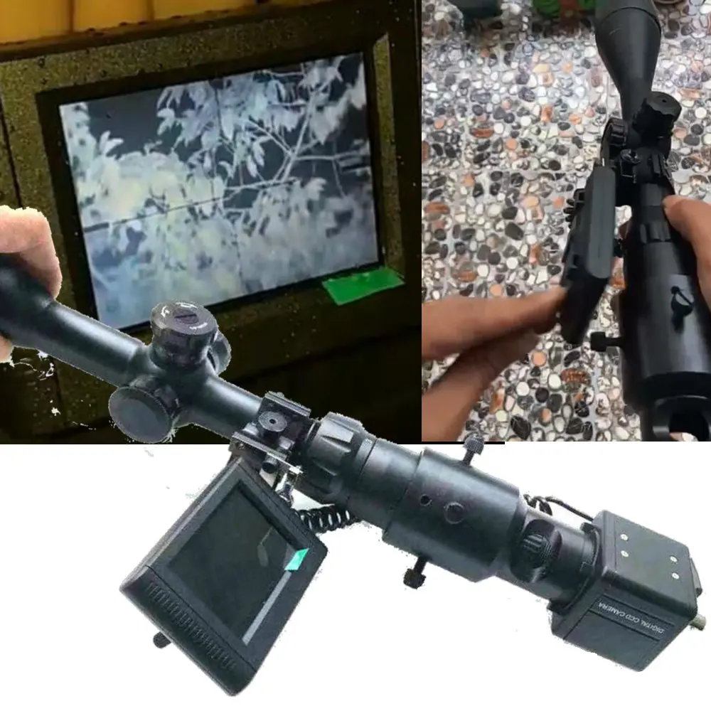 Монитор рифлоскопа ночного видения сделай сам вращающийся ЖК экран 2 5 дюйма