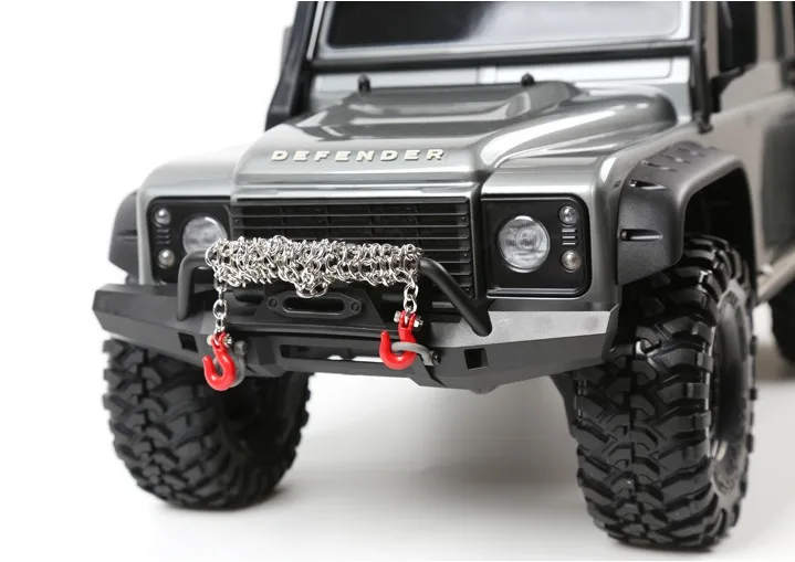 Металлический буксировочный прицеп с крючком для радиоуправляемой машины 1/10 RC