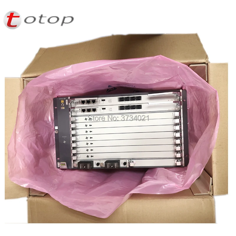 Huawei MA5800 X7 GPON OLT с шасси + 2 * МПЛА ** пила 1 GPHF C и аксессуары 16 одномодовый