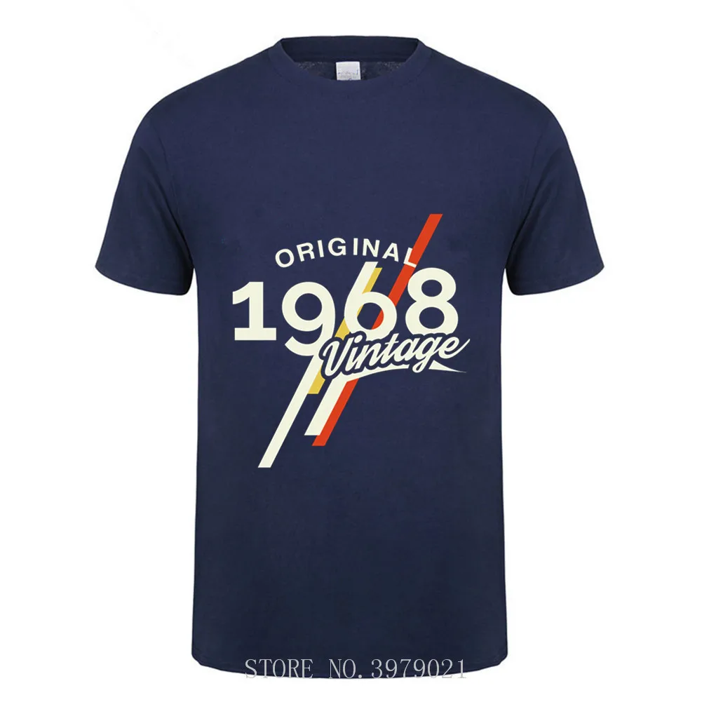 2019 Винтаж 1968 классический 50 лет на день рождения футболка для мужчин 50th День