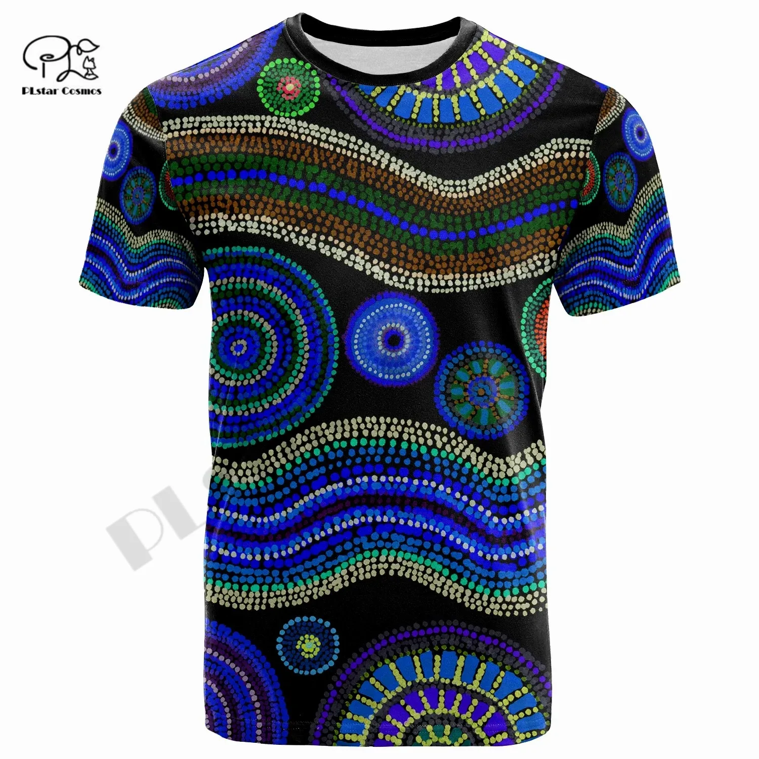 

PLstarCosmos Newest Women/Men 3DPrint Tattoo Indigenous Australia Unique Art T-shirt Casual Funny Streetwear Summer Short Tops 2