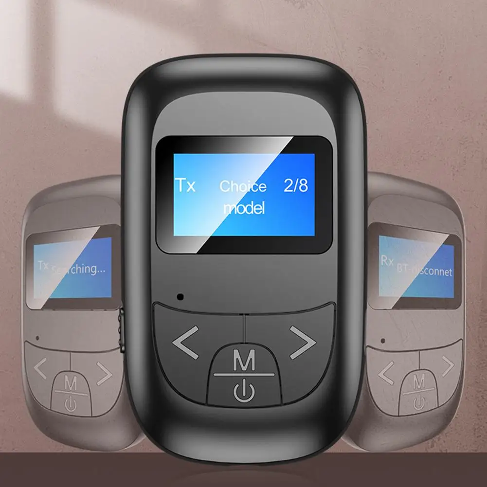 5 0 Bluetooth адаптер светодиодный экран беспроводной аудио синий зуб передатчик