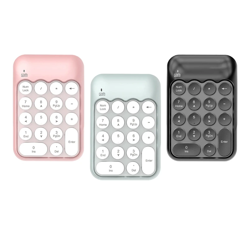 

Number Pad Portable Mini Wireless 18-Key Numeric Keypad Keyboard Extensions for Data Entry mechanical keyboard