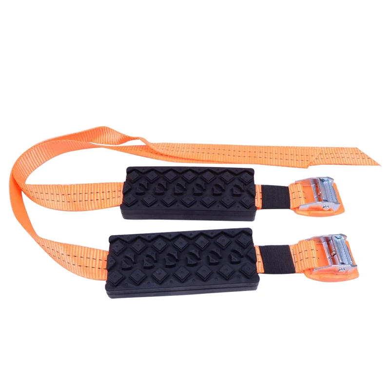 2PCS Durable Anti-Skid Car Tire Traction Blocks Emergency Snow Mud Sand Chain Straps For Ice | Автомобили и мотоциклы