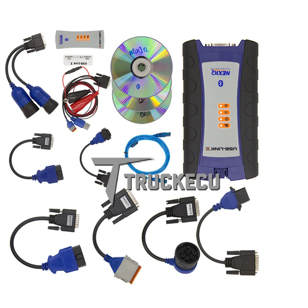 

For NEXIQ II USB Link 2 BT for NEXIQ 125032 DPA5 multiple Heavy Duty Truck For VOLVO RENAULT For Hino etc auto Diagnostic tool