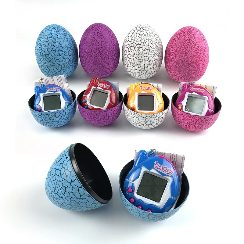 Прозрачные электронные питомцы Tamagotchi 90S ностальгические 49 в 1 Виртуальная кибер