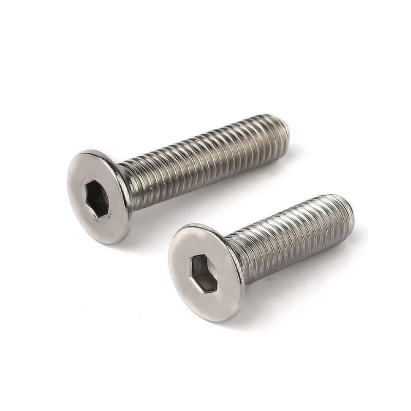 

Винты DIN7991 M4 GB2673 ISO10642 JISB1194 с шестигранным углублением, винты для станка с плоской головкой, винты из нержавеющей стали с шестигранным углубл...