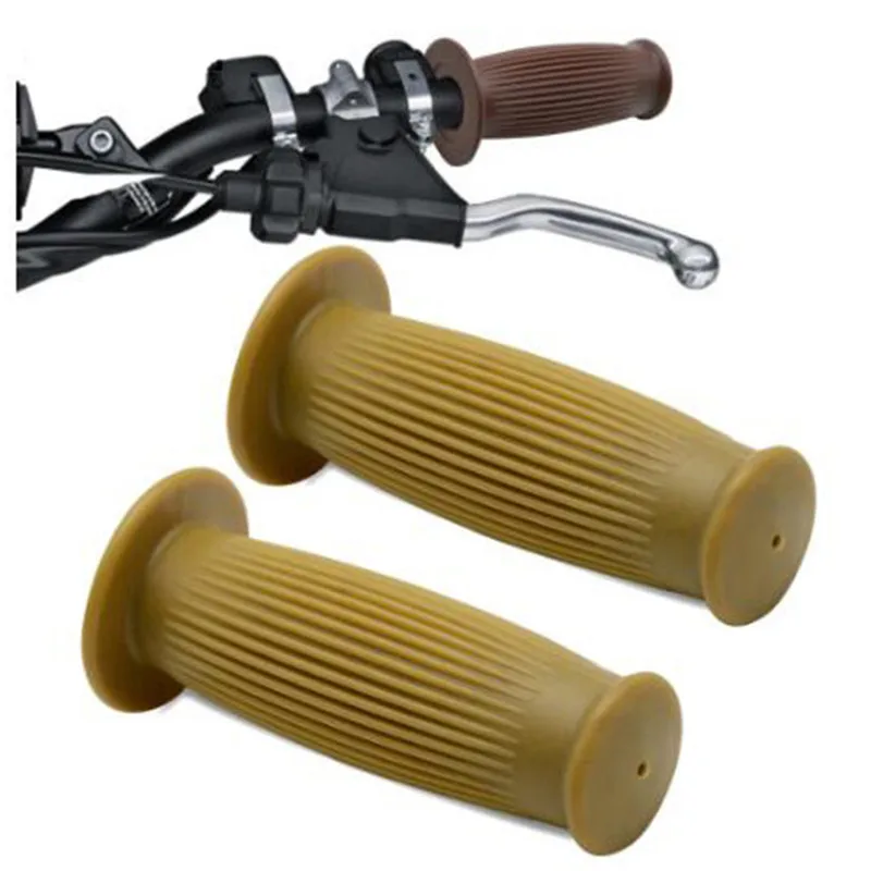 Резиновая ручка для мотоцикла универсальный питбайк аксессуары ретро 22 мм руль
