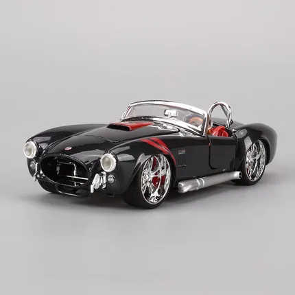 Mercedes 1965 Shelby Cobra 427 Kabora 1:24 модель автомобиля из сплава Модель игрушки подарки на