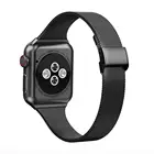 Металлический ремешок для часов iWatch Series 7, 4, 3, 5, SE, 6, из нержавеющей стали