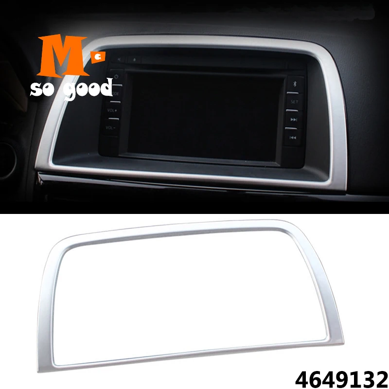 Панель приборов для Mazda 2012/13/14/15/16 крышка экрана с центральной регулировкой ABS хром