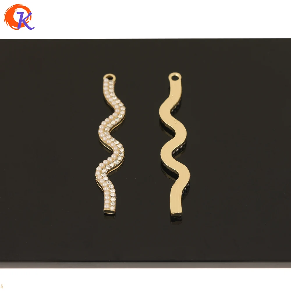 

Cordial Design 50Pcs 8*51MM Jewelry Accessories/Hand Made/ Connectors/Imitation Pearl/Earring Findings/DIY Making