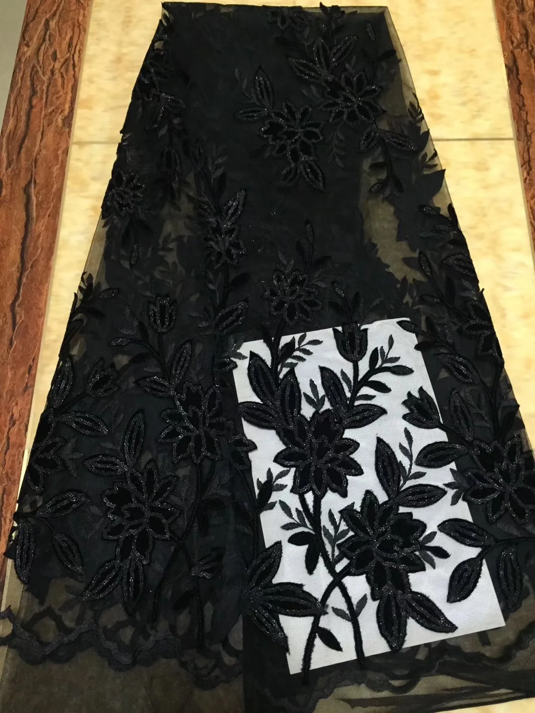 Последние нигерийские французские сетчатые кружевные ткани с вышивкой высокого