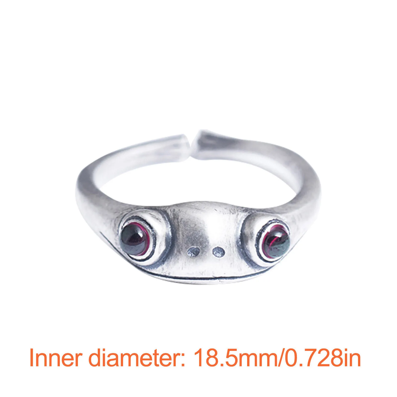 

Cute Little Frogs Ring Fashion Couple Personality Animal Opening Size Adjustable Ring Valentine's Day Hand Accessories Gift #541