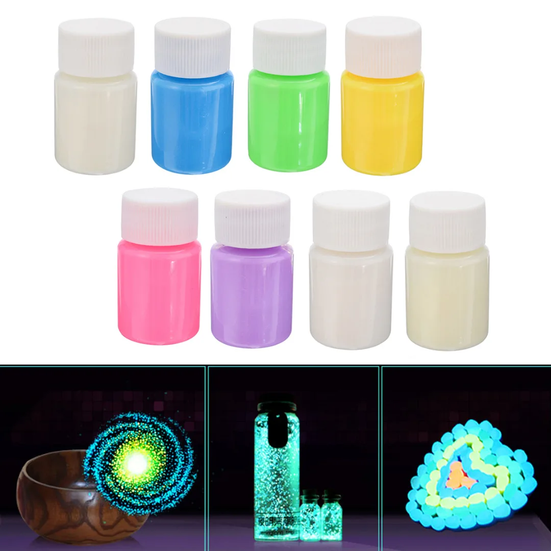 1 шт. светится в темноте пигментная краска s акриловая светящаяся сделай сам