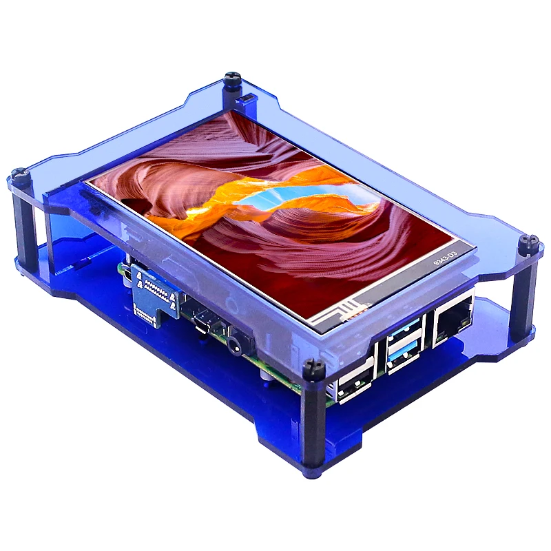 4 дюйма Raspberry Pi сенсорный Экран 800*480 HDMI Дисплей на тонкопленочных транзисторах