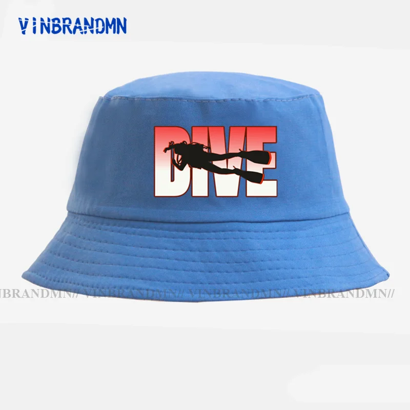 Панама для дайвинга с логотипом Deep Sea Diver шапки в стиле хип-хоп мужчин и женщин
